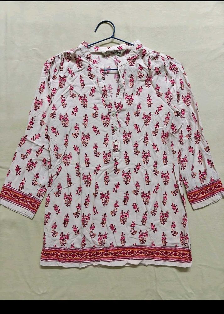Pink Floral Top