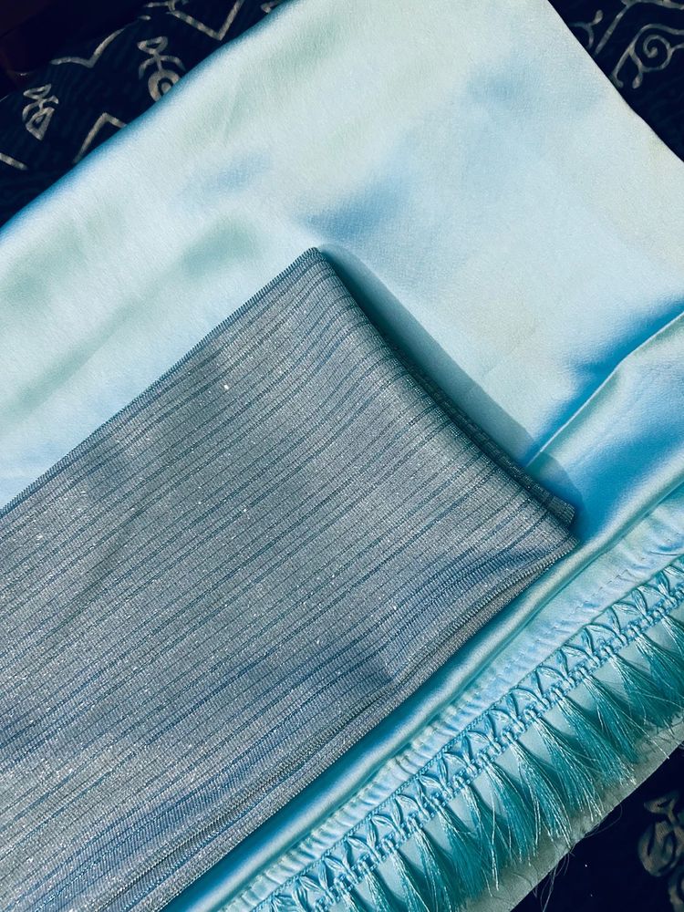 Sky Blue Saree
