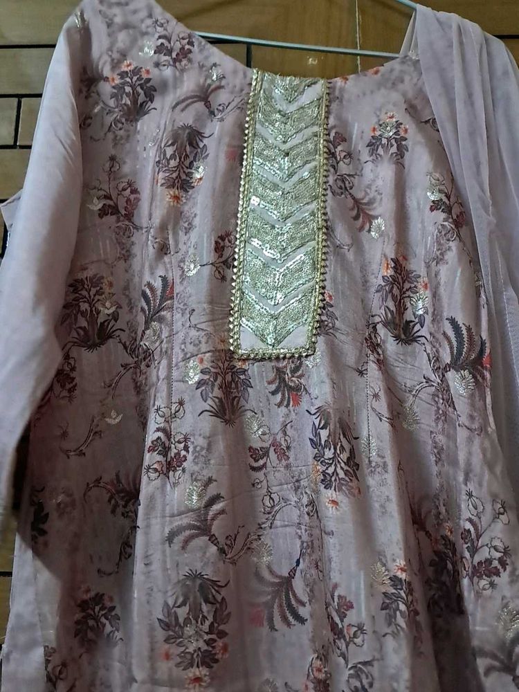 Silk  Kurta Set