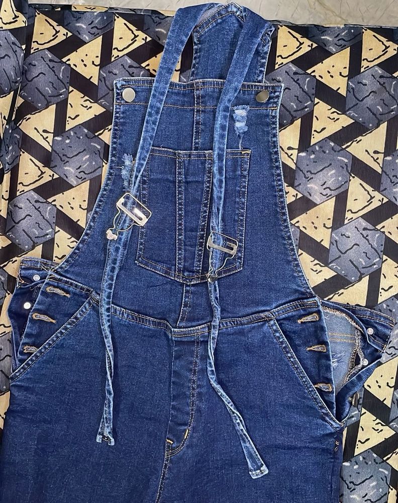 Denim Overalls Dungaree