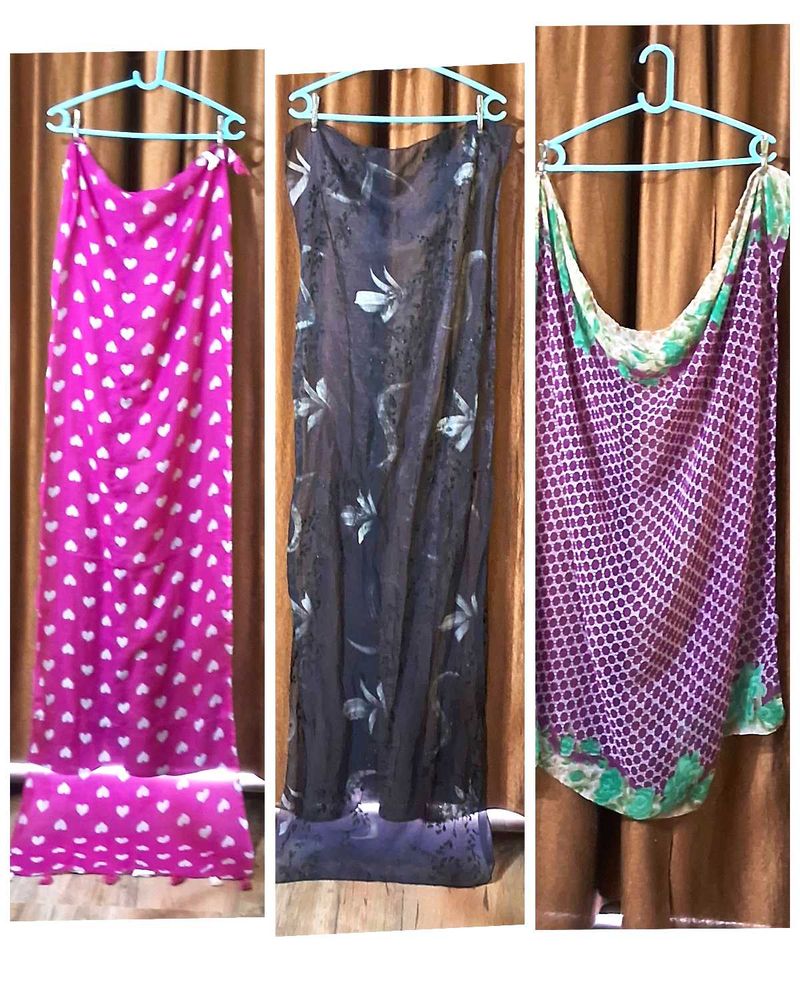 Combo Of 3 Scarfs