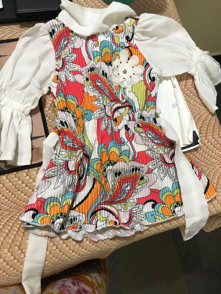 Its A Very Pretty New Frock With Legging