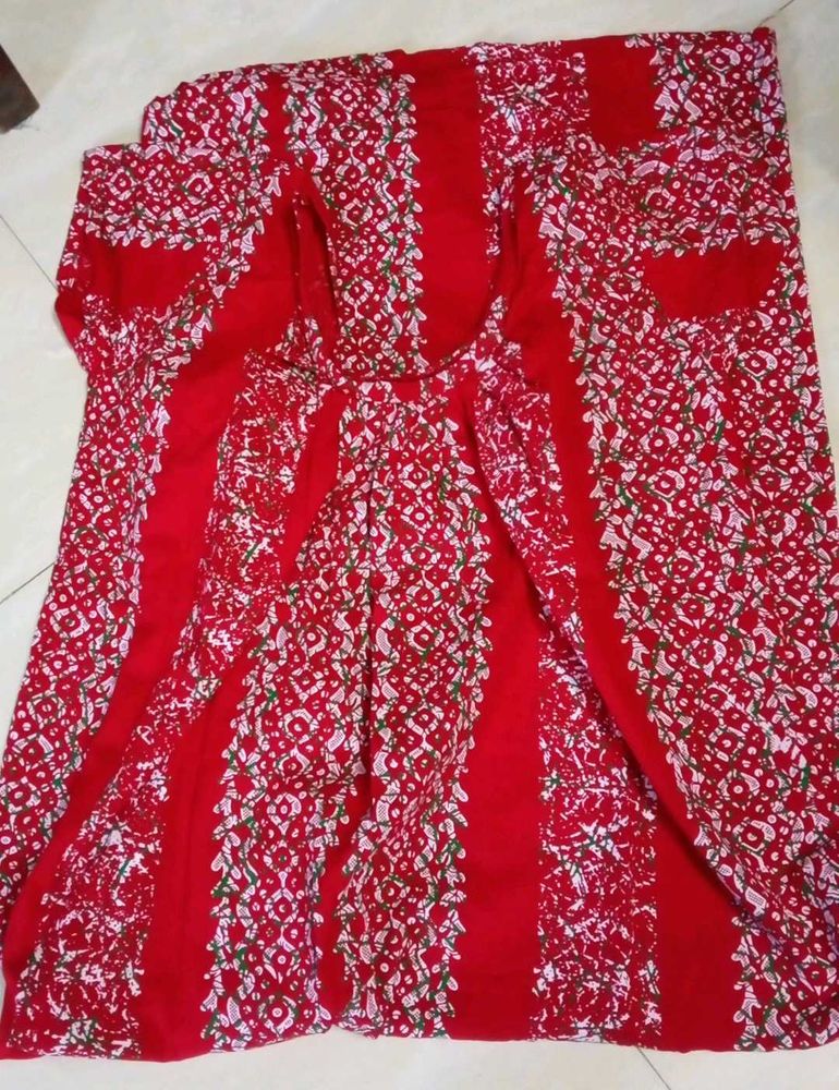 New Pure Cotton Printed Nighty