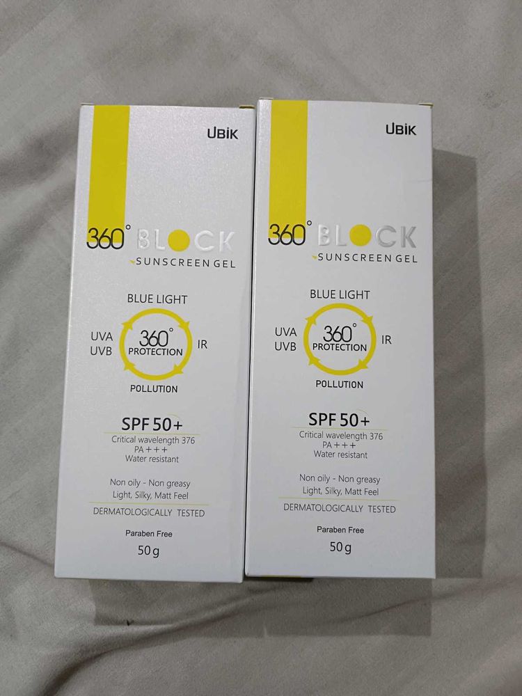 360 Degree Block Sunscreen Gel
