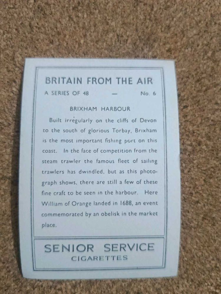 Brixham Harbour Card