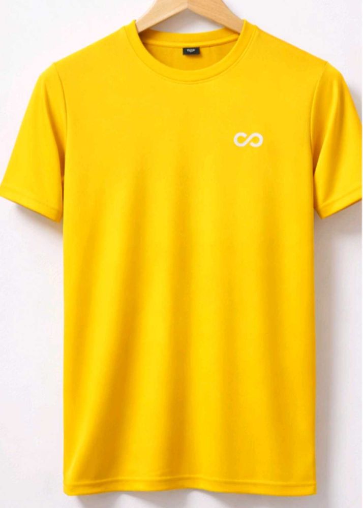 Yellow Casual T-Shirt