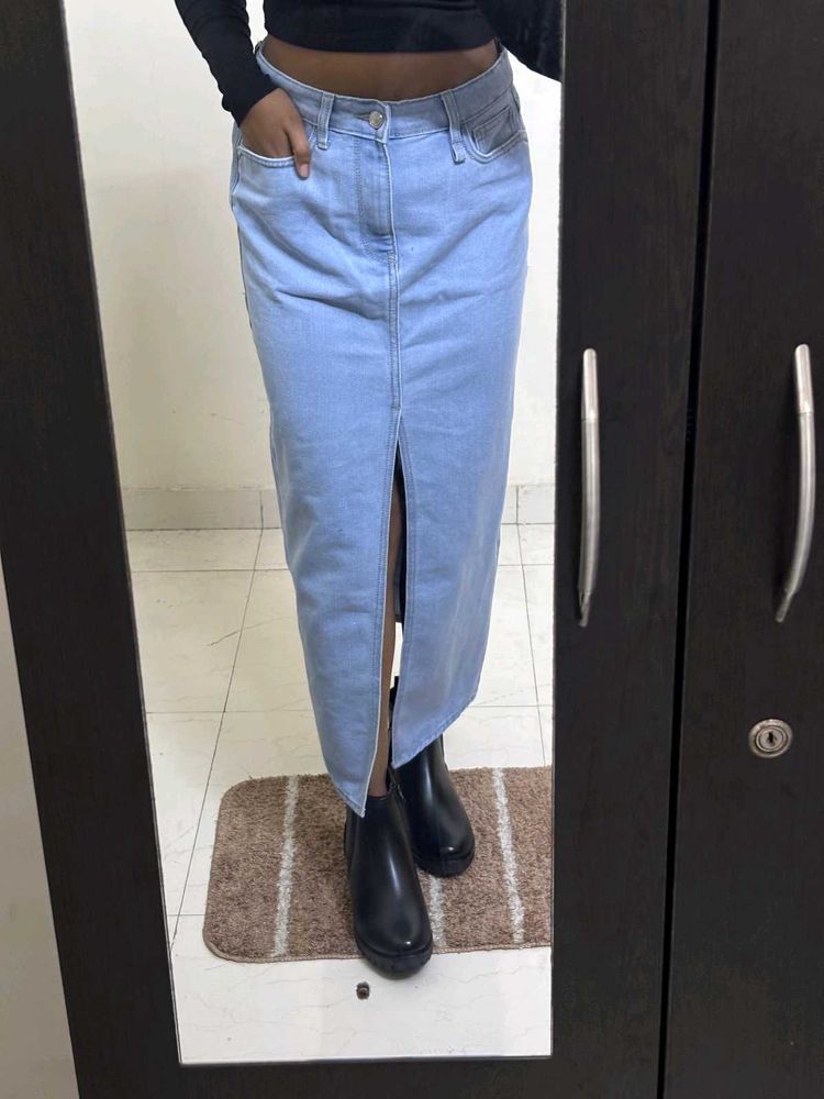 Denim Skirt