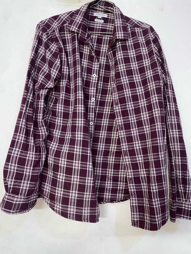 Men&#39;s Plaid Button Down Shirt Dennis Lingo