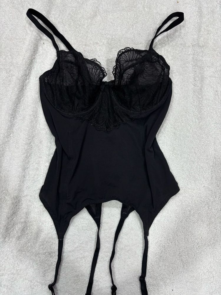 Black Lace Corset