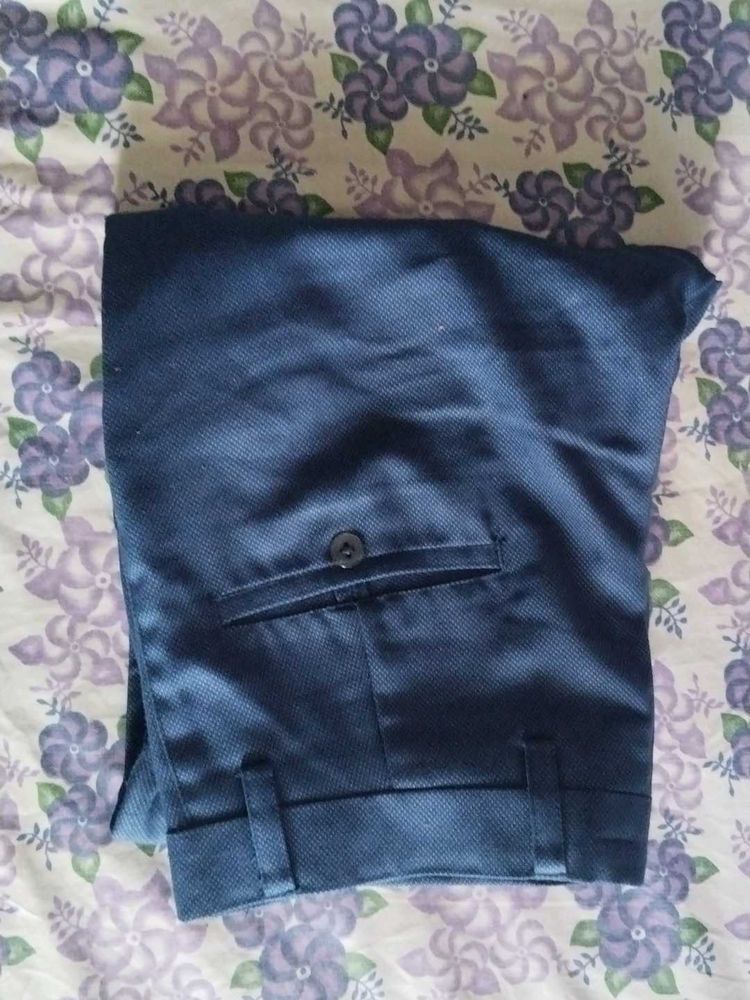 Blue Formal Pants