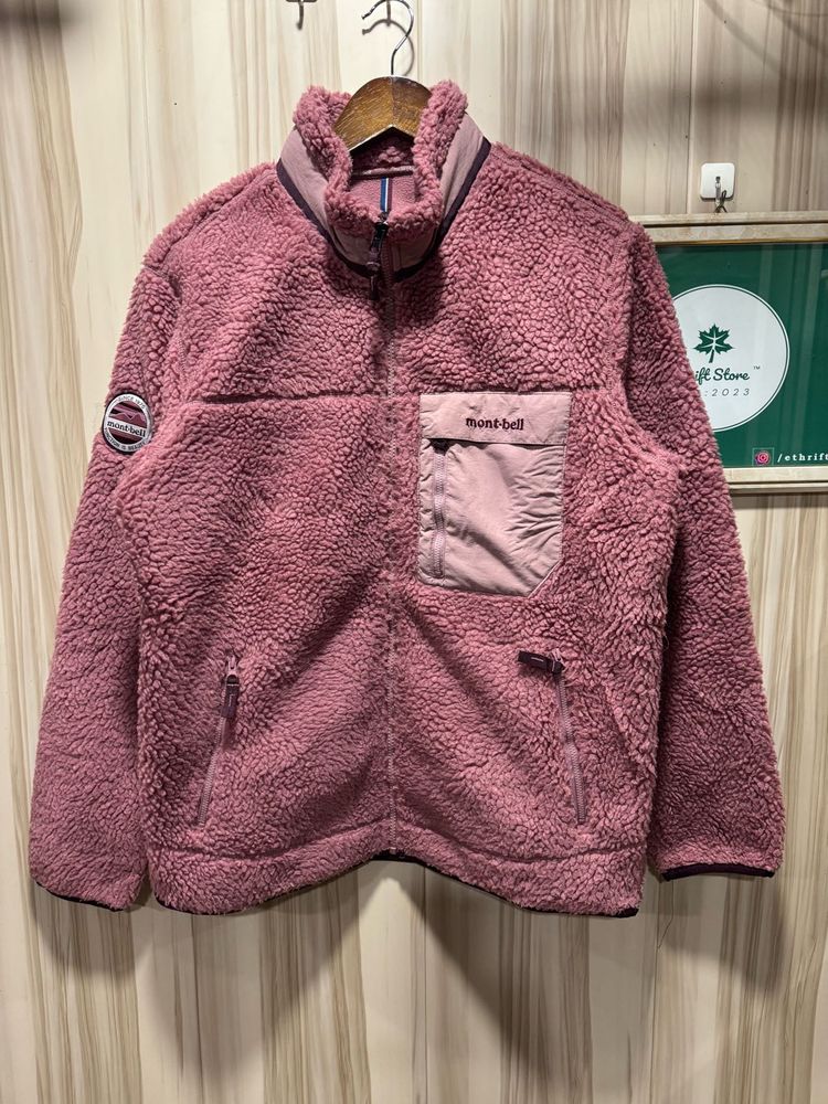 Montbell Peachy Long Sleeves Unisex Sherpa Fleece