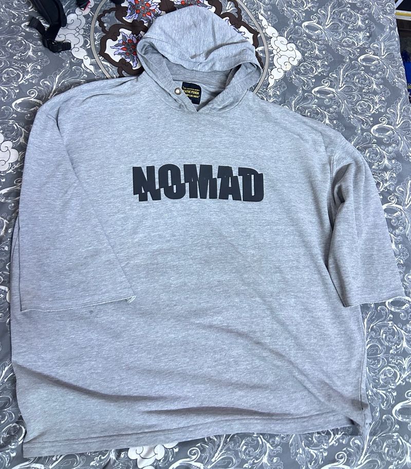 Gray Nomad Hoodie