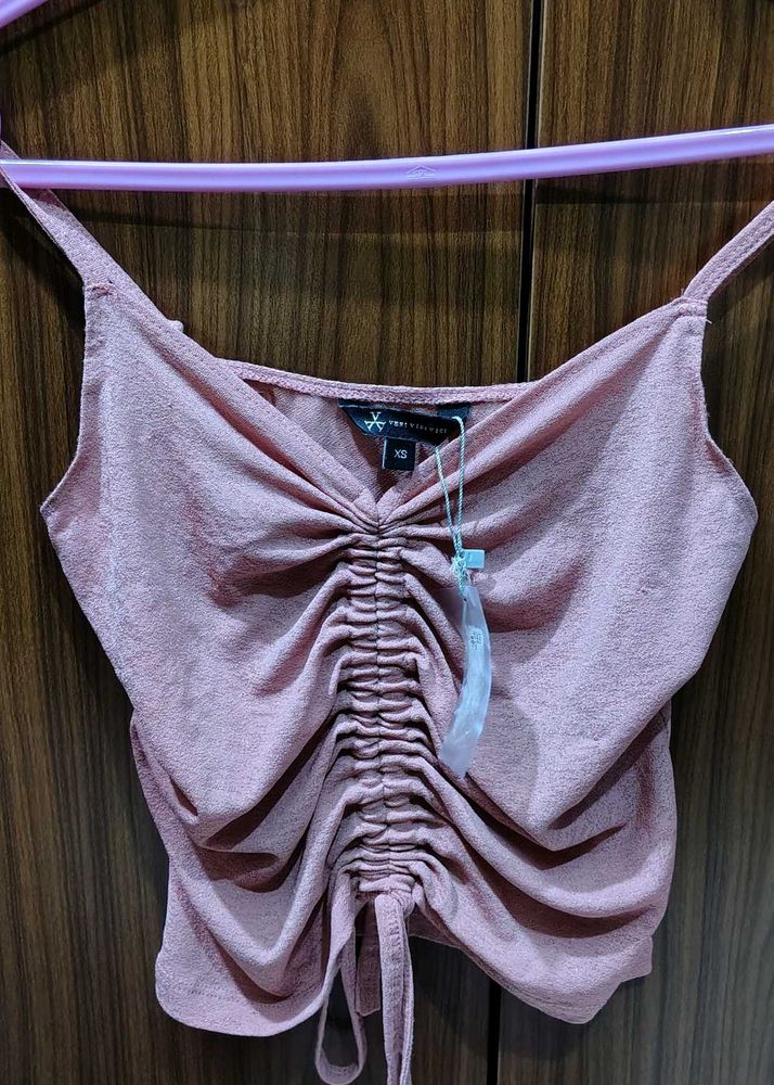 Ruched Front Cami Top