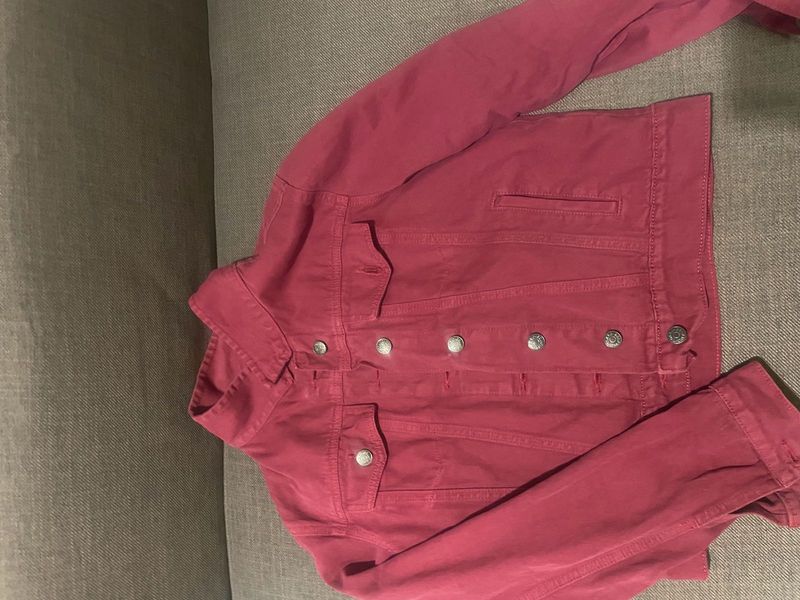Pink Denim Jacket