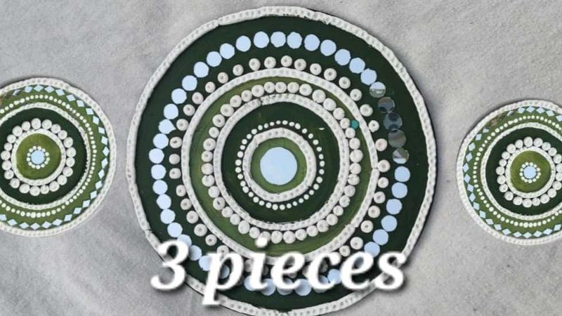 3 peces home decoration art set