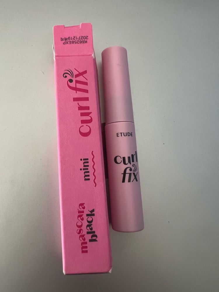New Etude Curl Fix Mascara - Black