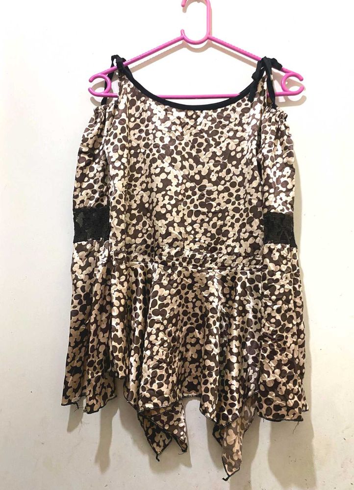 Y2k cute print top for 30&amp;32