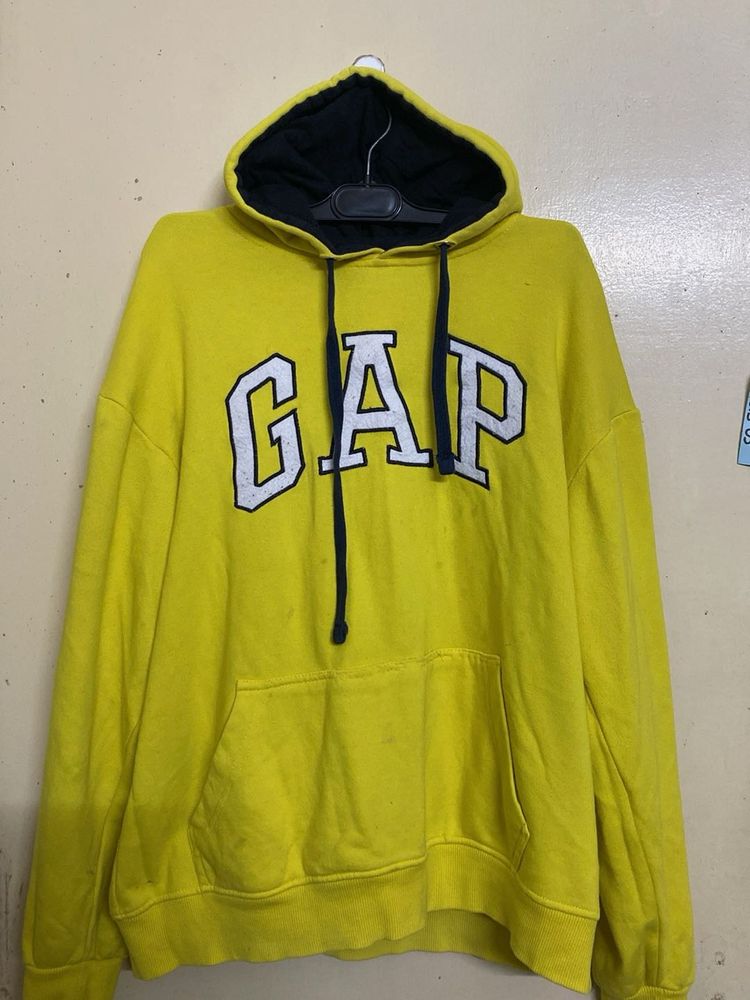 Yellow GAP hoodie