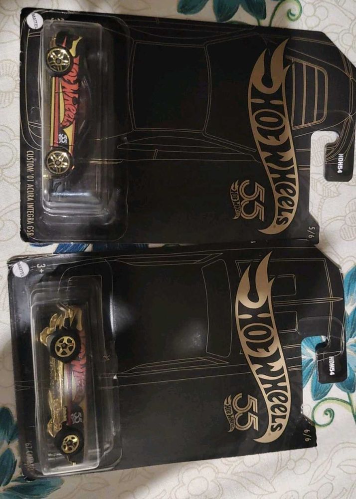 Hotwheels 55th Anniversary Card