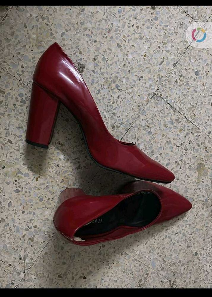 reserved 🎀price Drop🎀forever 21 Block Heels