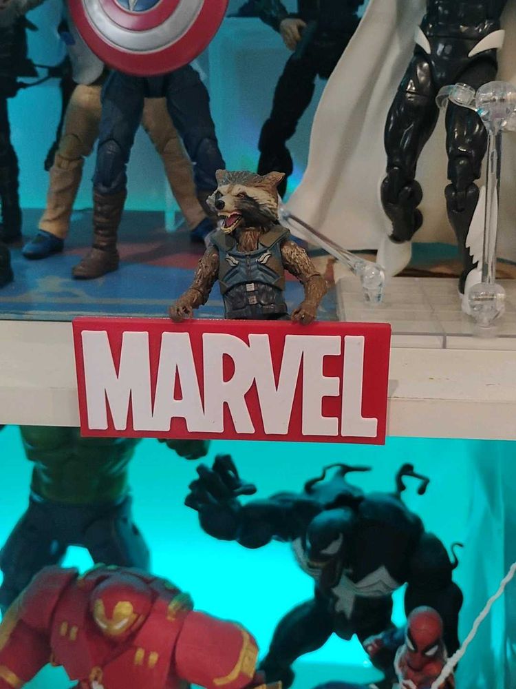 Marvel 3d printed logo