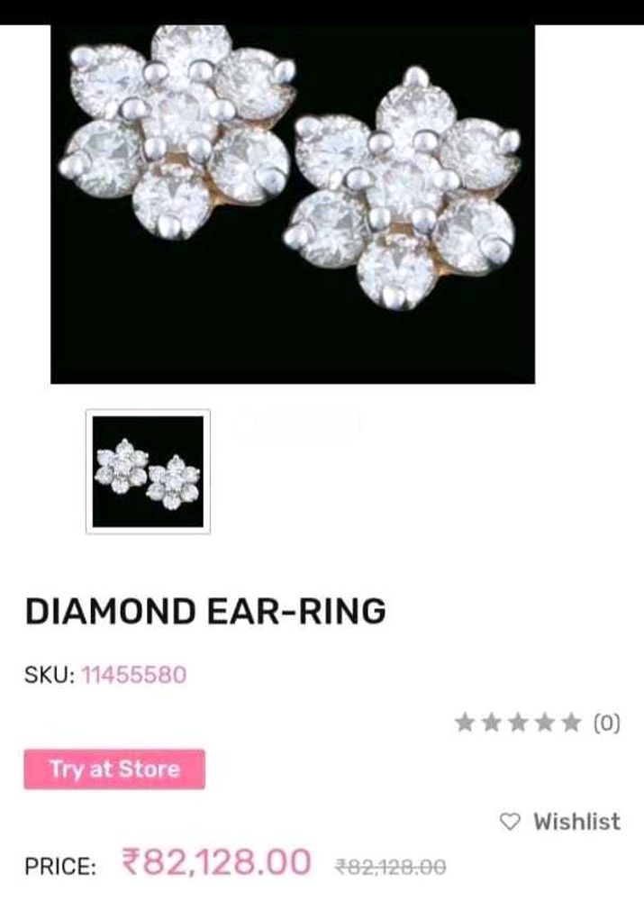 Swarovski Diamond Flower Earrings