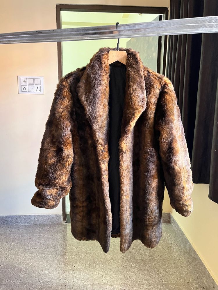 Faux fur Long coat
