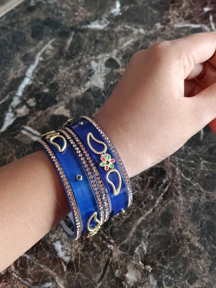 Blue Bangles Set