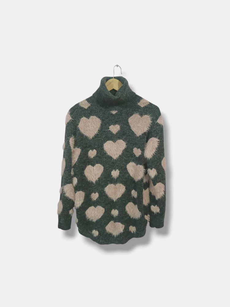 Women's Woolen Turtleneck Sweater