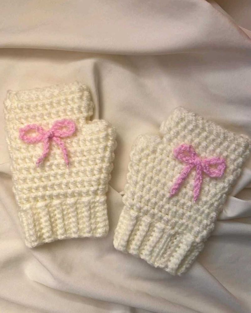 crochet mittens ✨