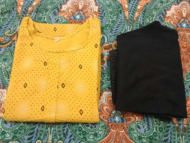 Yellow Kurta Set