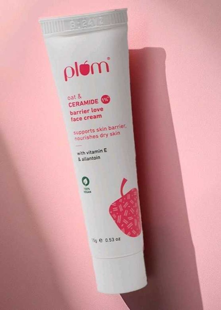 Plum Oat &amp; Ceramide barrier Love face cream