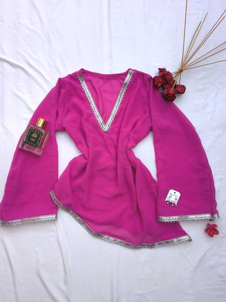 Y2k assymetrical Corset kurti 🩷