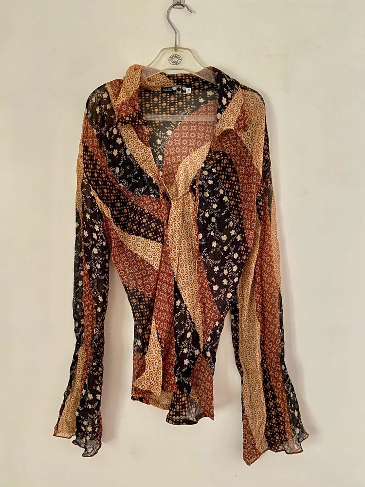 Italian Mezzo Blouse - Unique Design