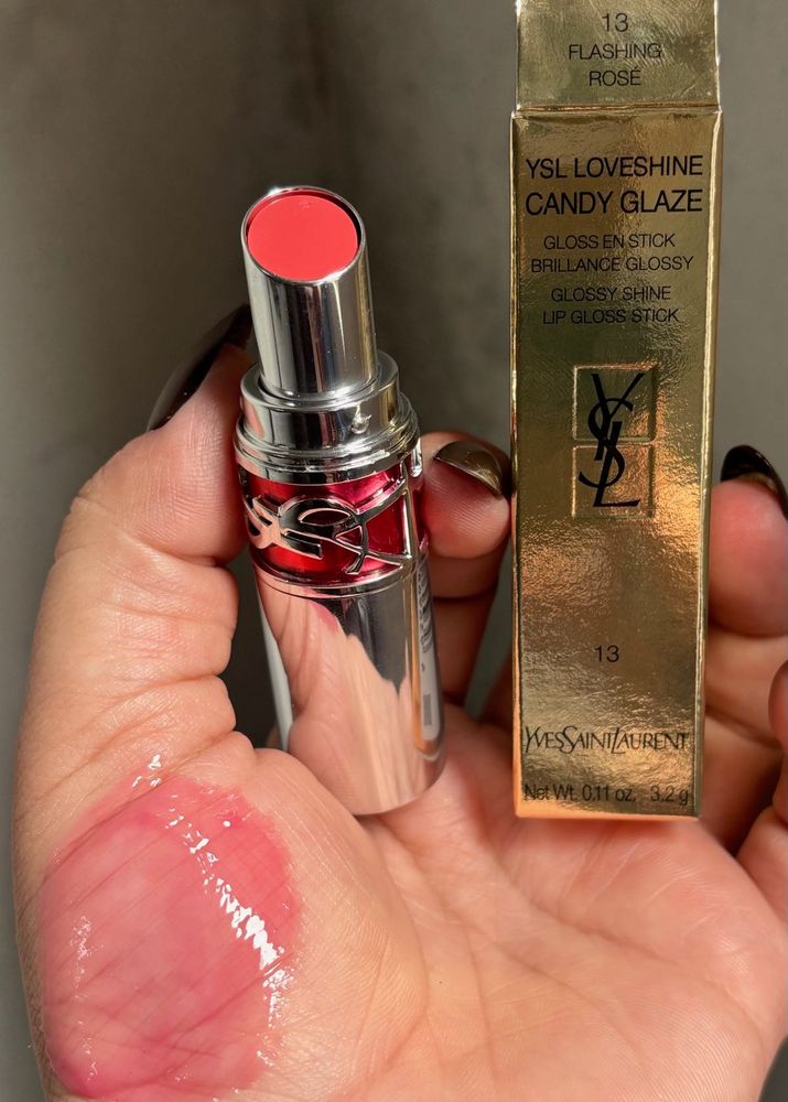 YSL Candy Glaze Flashing Rose