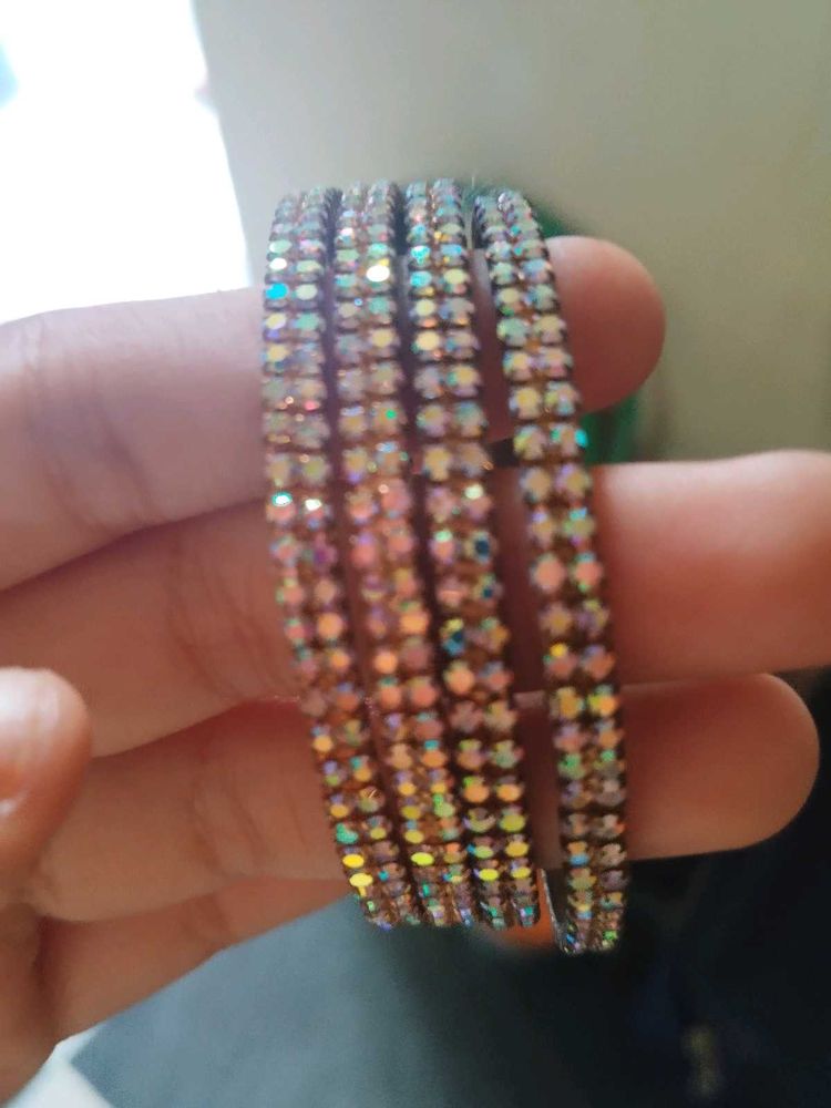 Sparkling Bangle Set