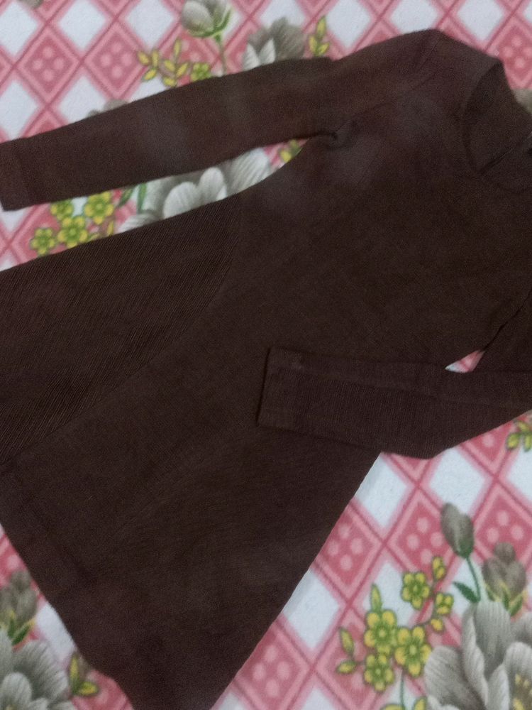 Brown Wool Onepiece 😻