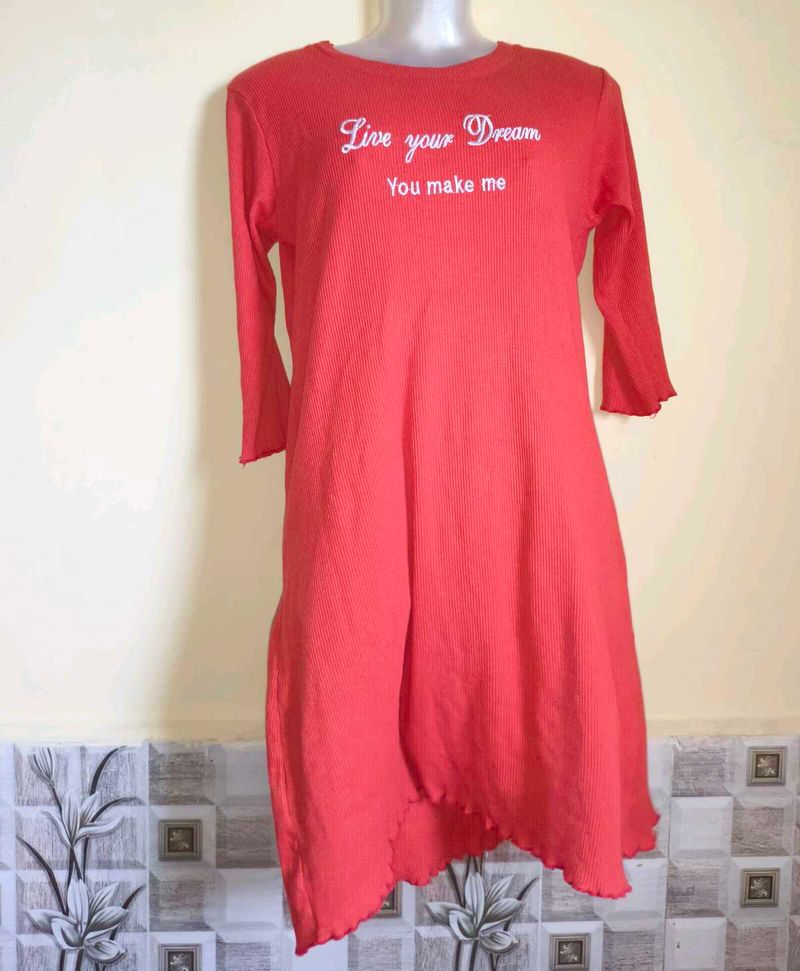 Size M 🎁Buy 2 Get 1 Free 🎁Casual Red Dress