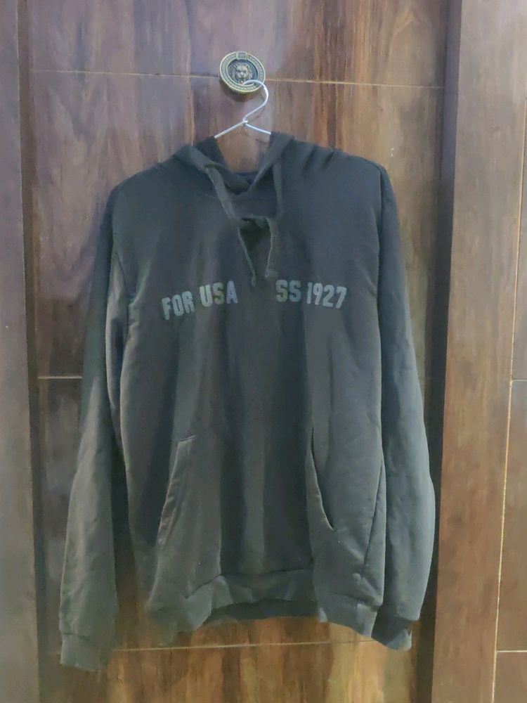 Zudio Small Black Hoodie (38-40 Inches)