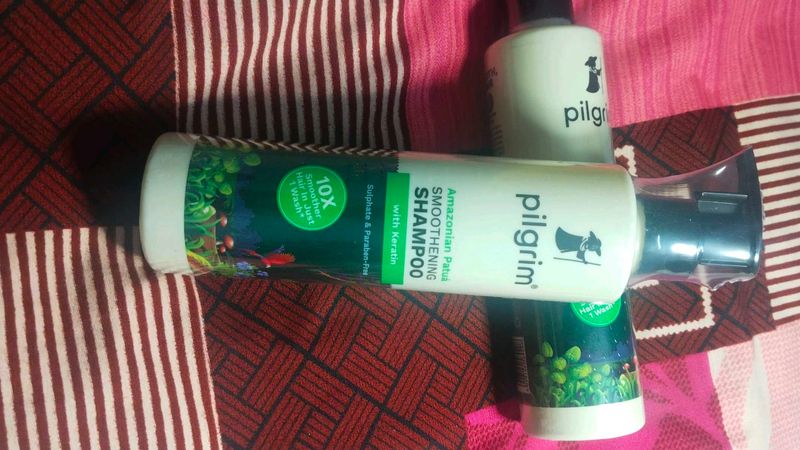 PILGRIM SMOOTHENING SHAMPOO PACK OF 2