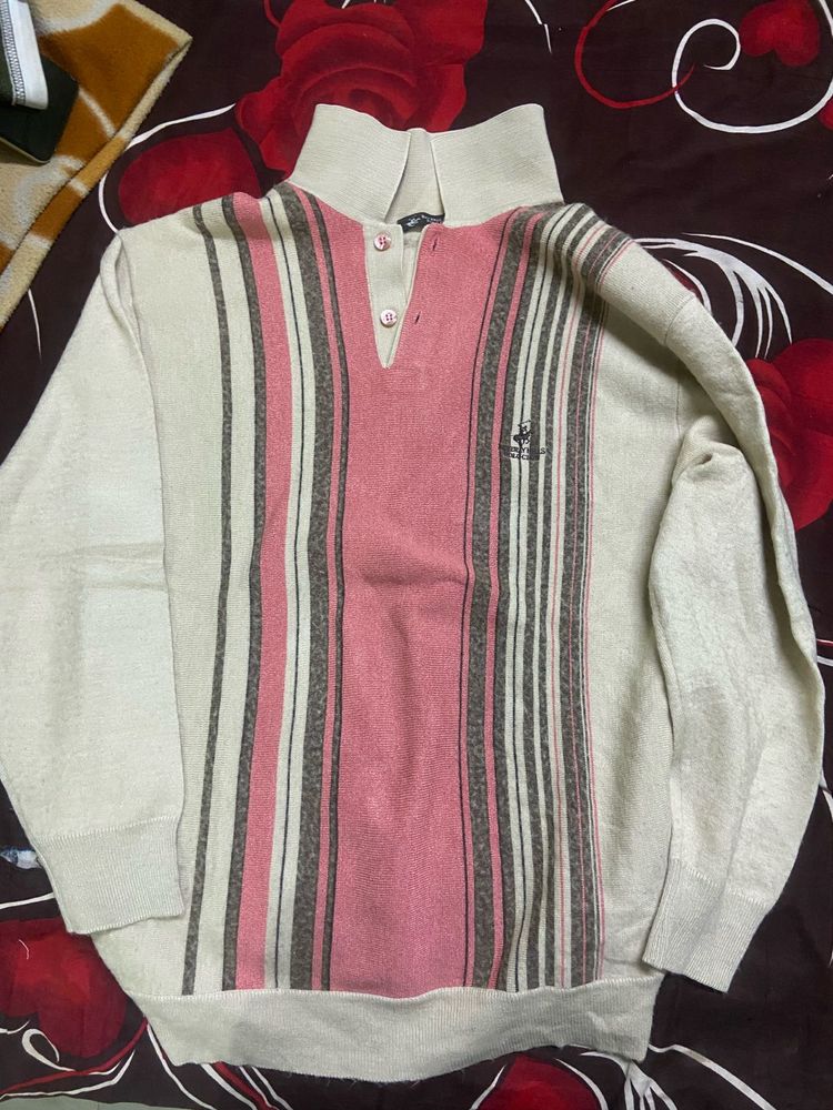 US POLO Striped Knit Sweater