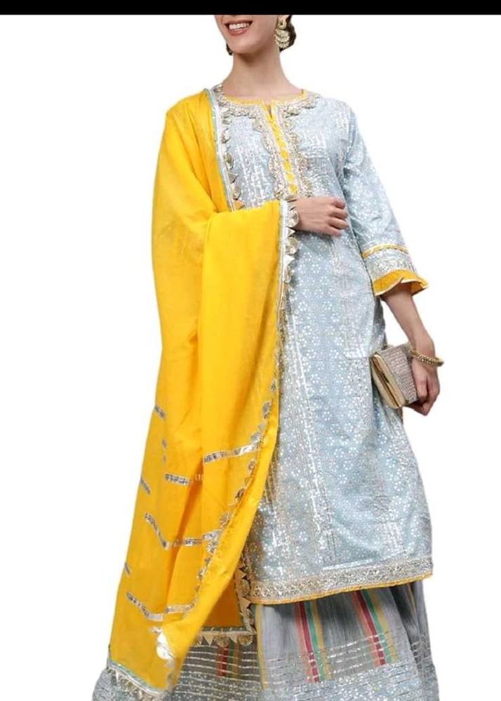 Gota Patti Sharara Suit Set