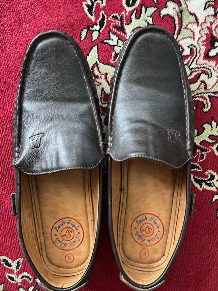 lather Casual Shoes For Men