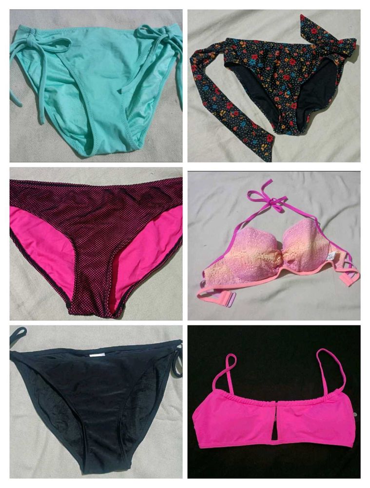 Combo Of 4 Brief &amp; 2 Bra🎀...