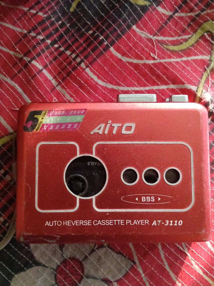 Mini Cassette Player Running Condition