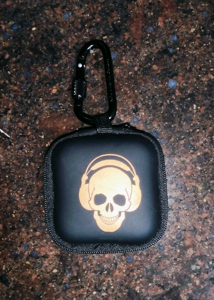 Mini Earphone Case Pure Leather