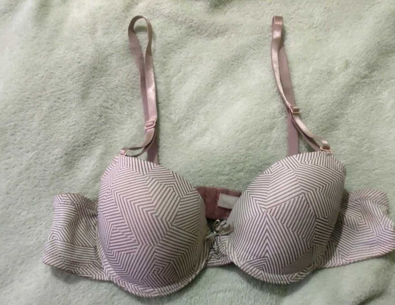 Patterned Bra