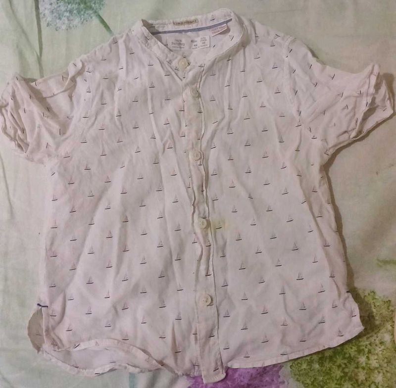 Zara Baby Sailboat Shirt