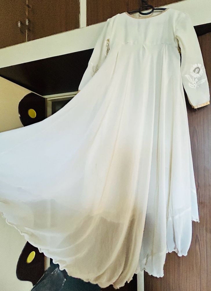 White One Piece Gown