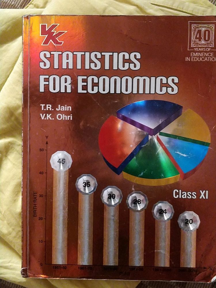 Class 11 Statistics For Economics T.R Jain V.K Ohr